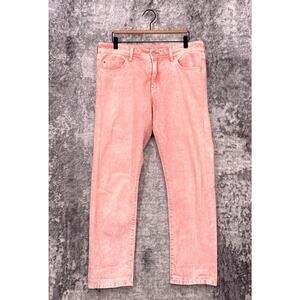 Pilcro Pink Boyfriend Jeans Straight-Leg